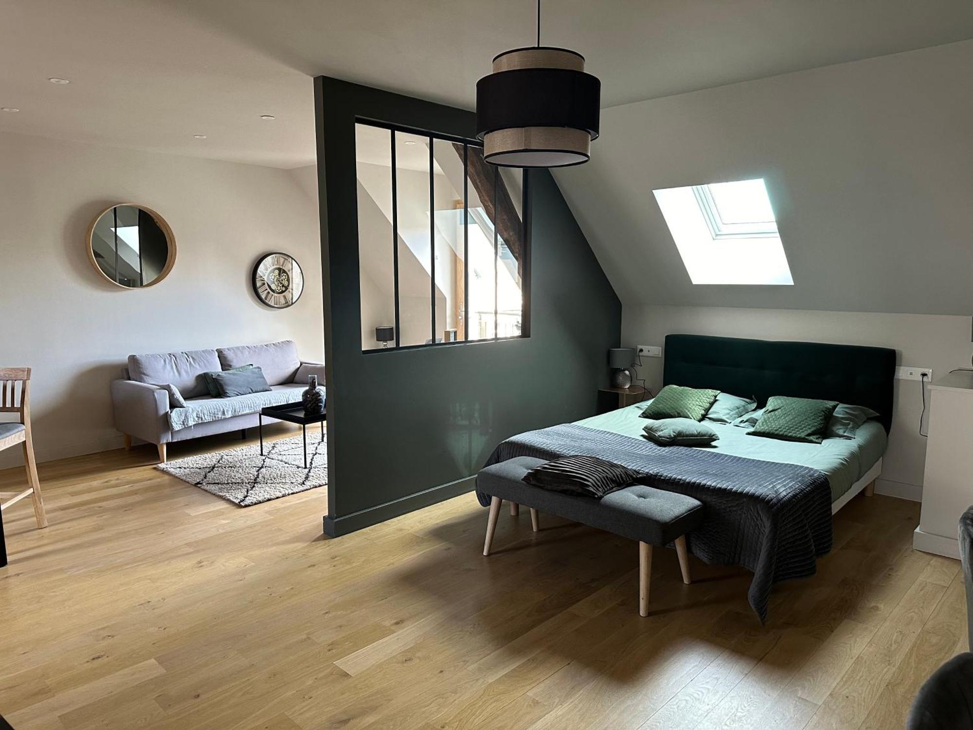 Appartements Domaine Gueguen ชาบลี ภายนอก รูปภาพ